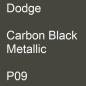 Preview: Dodge, Carbon Black Metallic, P09.